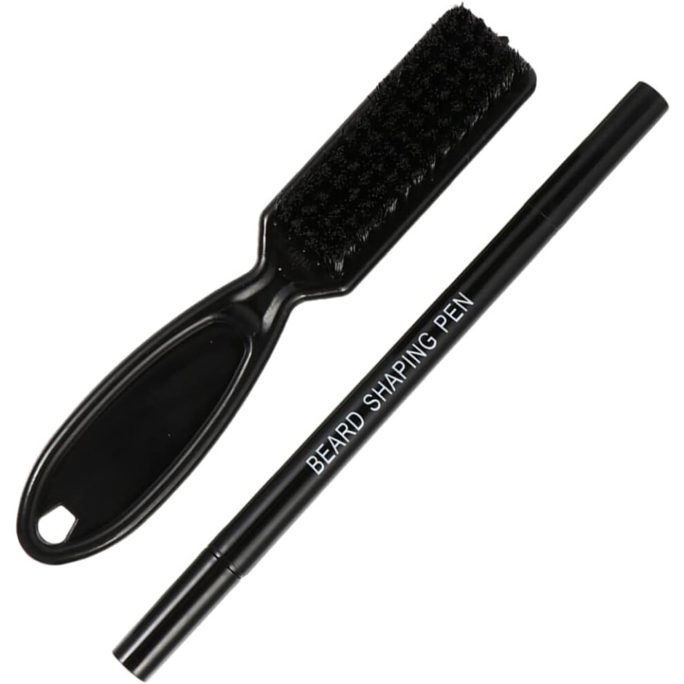 Hkhbjs Dark/Brown Natural Beard Pencil Filler Mustache Filler Pen Men Beard Brush Set Easy Styling Tool