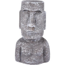 Kreatywny otwieracz do butelek z żywicy, posąg kamienny Moai, konstrukcja z odpornego na rdzę metalu i żywicy