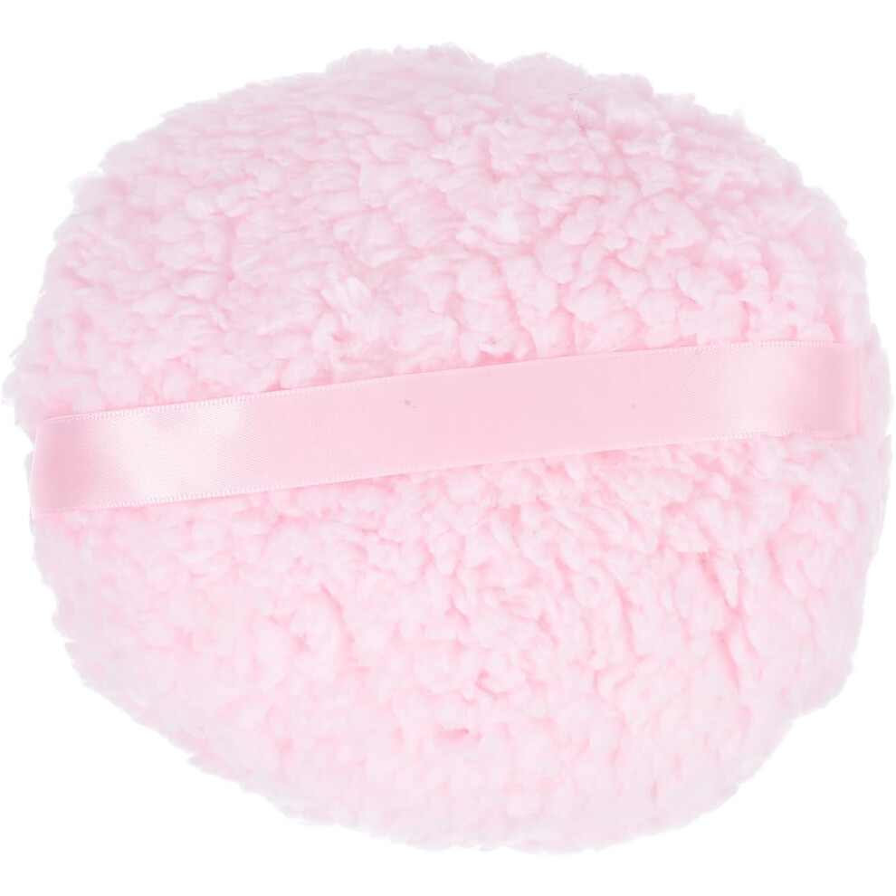 Hkhbjs Pink Large Fluffy Powder Puff Makeup Powder Applicator Soft Gentle Body Dusting Puff