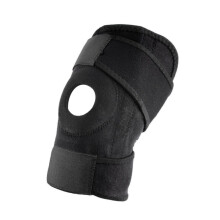 Bergsteiger-Knieschoner, verstellbare Kniescheibenstütze mit offener Patella