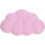 Μαξιλάρι στήριξης καρπού Mouse Pad με αφρό μνήμης Cloud, ροζ μικρό σχήμα σύννεφου 1