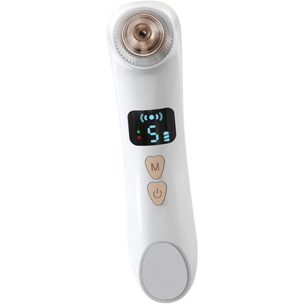 Hkhbjs Visual Blackhead Pore Cleaner Electric Heated Blackhead Suction Device White Skin Care Instrument
