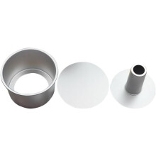 Kuchenbackform 8 Zoll Aluminiumlegierung, antihaftbeschichtet, glatte Oberfläche, herausnehmbarer Boden, hochwertige Verarbeitung