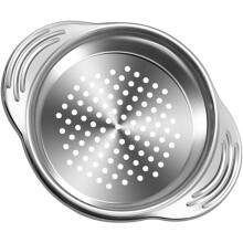 Edelstahl-Dosensieb, Küchenhelfer zum schnellen Filtern, vielseitig einsetzbar, silberfarben, für die heimische Küche