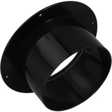 Kunststoffflansch-Luftkanaladapter, ABS-Rundlüfteranschluss mit effizientem Luftstrom, modernes, schlankes Design