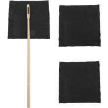 Flötenreinigungsstab, Reinigungstuch, Instrumentenreinigungsset, Holzmaterial, angenehme Haptik, schnelle Staubentfernung