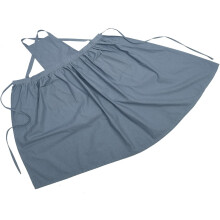 Damenschürze, wasserdicht, aus Baumwolle und Leinen, mit Taschen, hochwertige Verarbeitung, angenehm zu tragen, Küchenschürze