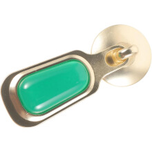 Jade-Anhängergriff im chinesischen Vintage-Stil, dekorativer Schrankknopf, Schubladengriff