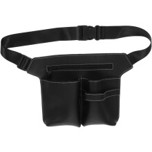 Friseur-Gürteltasche, Ledertasche mit großem Fassungsvermögen, tragbare Aufbewahrungstasche für Friseure