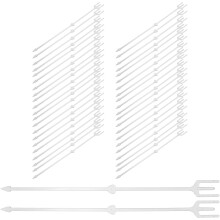 Große Blumenstecker, Bouquet-Kartenhalter-Clips, 31 cm, 80 Stück, DIY-Blumenarrangement-Zubehör