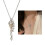 Exquisite Funnel Shape Necklace Adorned With Temperament-Silver 3