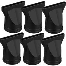 6pcs Hair Dryer Accessories Diffuser Attachment Precision Styling Nozzle for Fast Drying Safe Plastic Nozzles