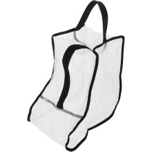 Bolsa organizadora de zapatos con cremallera, reutilizable, para viajes.