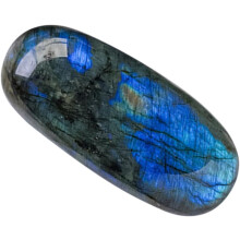 Ornamento de área de trabalho de figuras de pedra de cristal azul com design criativo e tamanho racional