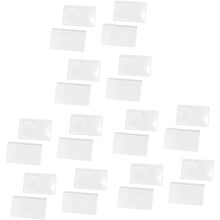 24pcs lente de lupa portátil em forma de lupa lupas