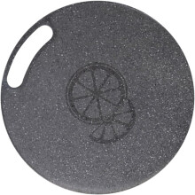 Schneidebrett in Marmoroptik für die Küche, 35 x 0,8 cm, PP-Material, leicht zu reinigen und antihaftbeschichtet