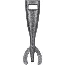 Grillklemmen, Grillzangen, Kochgeschirrhalter, Gusseisen, schwarz, glatte, abgerundete Kanten, wasserdicht, Teppanyaki-Grillklemme für Steakplatten