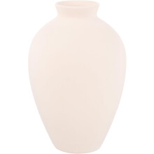 Keramikvase, Tischdekoration, Vase im nordischen Stil, modern, weiß