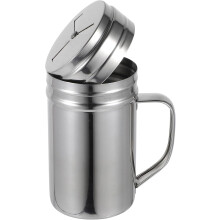 Gewürzflasche aus silbernem Edelstahl 304, Pfefferstreuer, Salzbehälter