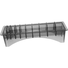 Aufbewahrungsbox für Führungskamm und Halter für Haarschneidekamm, rechteckiges Organizer-Etui für Haaraccessoires