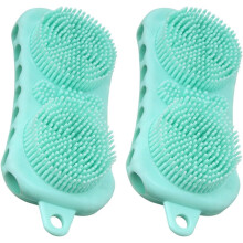 stuks compacte badborstels voor pasgeborenen, comfortabel TPE-materiaal, massageborstel voor jongens en meisjes, huidverzorging tijdens het baden.
