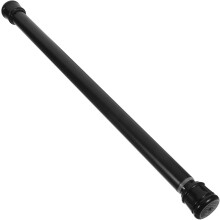 Verstellbare Duschvorhangstange 50-80 cm, ausziehbare Kleiderstange in Schwarz und Weiß für Badezimmer