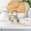 Crystal salt and pepper shakers refillable2pcs 4
