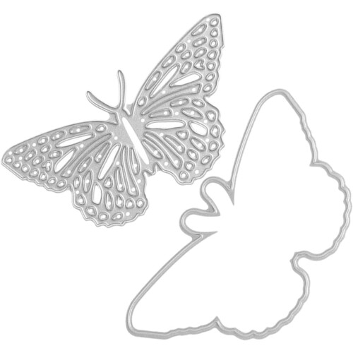 Borboleta aço carbono corte morrer DIY Scrapbooking molde de gravação