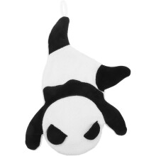 Niedliches Panda-Hängehandtuch aus weichem Korallenfleece mit schnelltrocknender Eigenschaft
