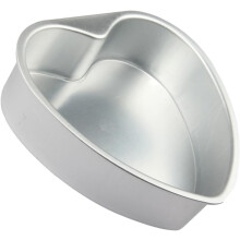 Haushaltsbackform, abnehmbare Backform, herzförmige Kuchenform, Aluminiumlegierung, mikrowellengeeignet, einfach