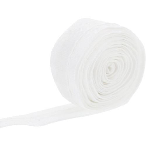 Hvit polyester gardinbånd for vindusdekorasjon med solid konstruksjon og gratfri finish