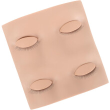 Module d'exercices pour la formation à la pose d'extensions de cils ; paupières remplaçables pour s'entraîner à domicile. Salon.