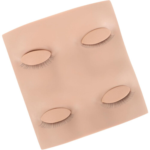 Eyelash Exercise Module for Lash Extension Training Replaceable Eyelids for Practice at Home Salon