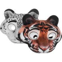 2er-Pack Masken Cosplay Tiermasken Party Halloween Kostüm Gesichtsdekorationen für Feiertage