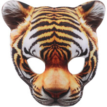 EVA-Halbgesichtsmaske für Erwachsene, atmungsaktiv, leicht, Tiermaske