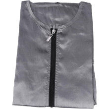 Professionelle Friseurschürze, Grauhaarabdeckung, Ausbesserungsschürze, Latz, Taschen, Reißverschluss, bequem, lange Ärmel