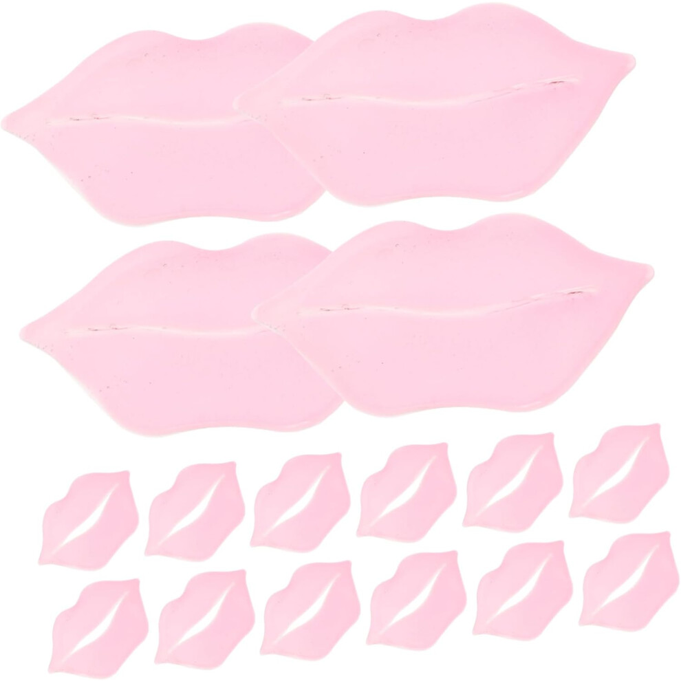 Hkhbjs 30Pcs Moisturizing Exfoliating Lip Masks Gel Pads Hydrating Lip Care Nighttime Skincare Treatment