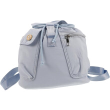 Rucksack mit einzigartigem Taschenknopf-Design, Damen-Sporttasche aus Canvas-Material mit Kordelzug, vielseitig für den täglichen Gebrauch