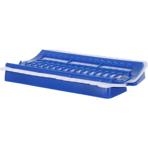 30-Position Cross Stitch Floss Organizer with Plastic Bobbin Board, Embroidery Thread Storage Rack
