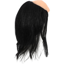 Engraçado homem calvo peruca Cosplay traje peça de cabelo confortável pele-amigável realista cabelo calvo