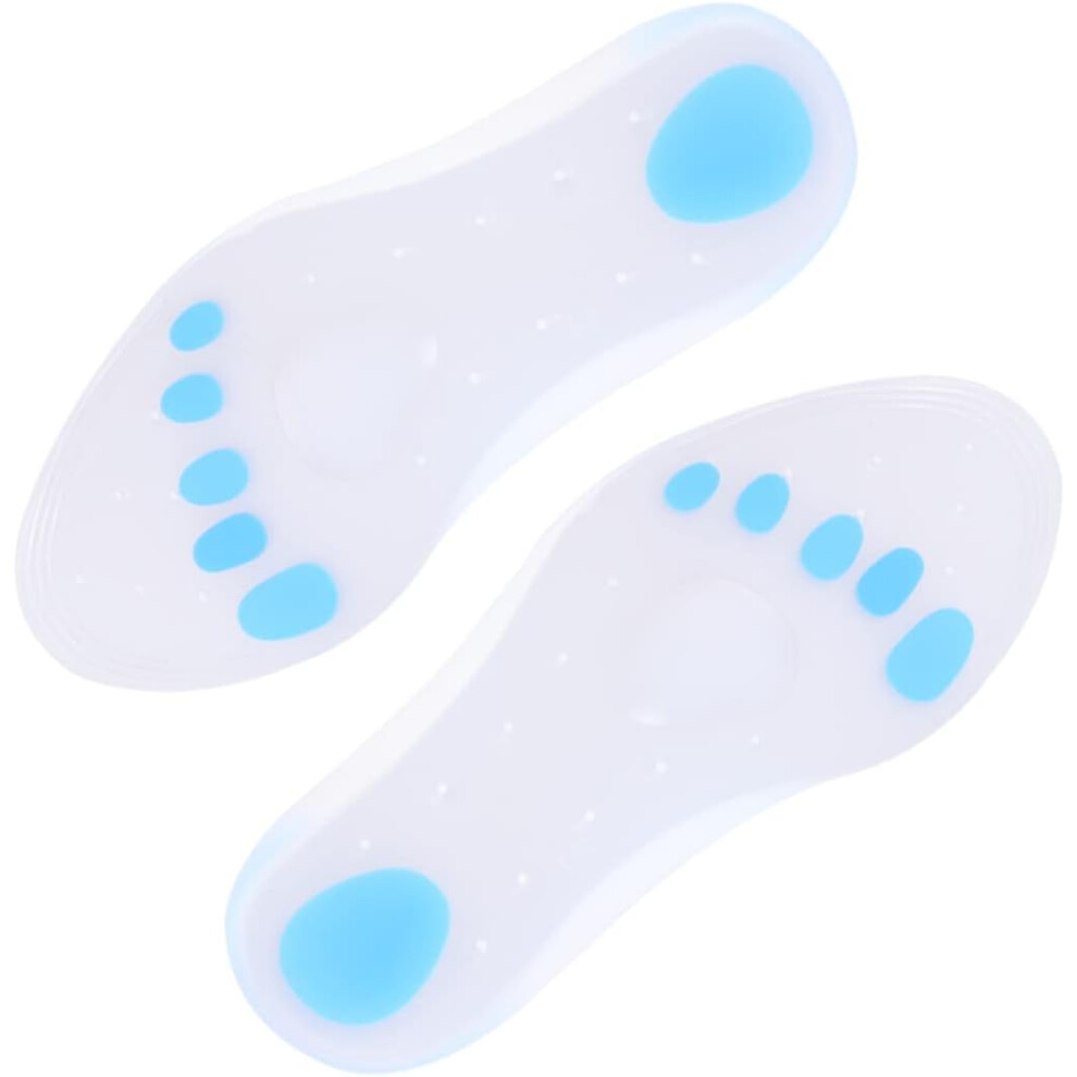 Hkhbjs Silicone Massage Insole Comfortable Shockproof Sports Insoles Foot Care Shoe Pads For Running Exercise