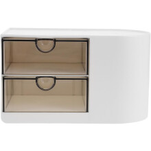 Aufbewahrungsbox für Bürobedarf, Schreibtisch-Organizer aus Kunststoff, Schreibtisch-Tablett-Organizer