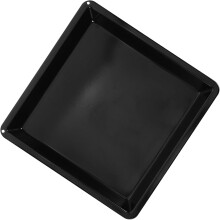 Bratform aus Kohlenstoffstahl für den Backofen, 32,2 x 32,2 x 3,2 cm, antihaftbeschichtet