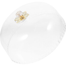 Wiederverwendbare Acryl-Kuchenhaube/Lebensmittelglocke mit elegantem Design