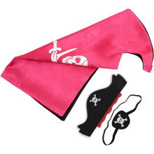 Piratenumhang für Halloween-Cosplay für Jungen und Mädchen, leichtes Stoffmaterial, einfach zu verstauen