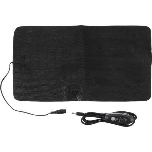 Coussin chauffant électrique USB en époxy 33 x 18 cm, température réglable