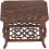 Pedestal de madeira elegante de estilo oriental de madeira 1