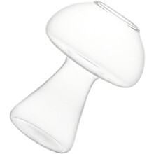Pilzförmiges Cocktailglas und 280-ml-Trinkglas mit stabilem Stand und glatter Glasöffnung