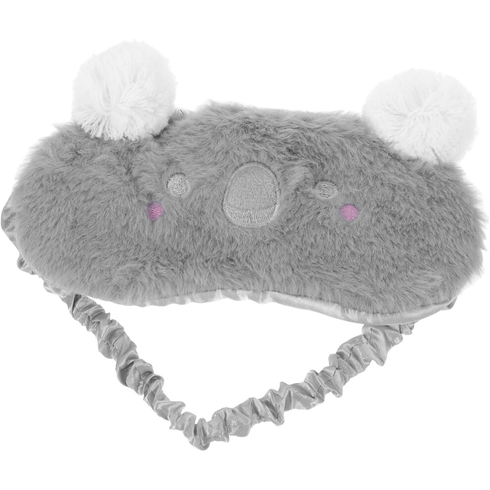 Hkhbjs Koala Eye Mask For Sleeping Cute Animal Eye Cover Sleep Mask Breathable Fluffy Design