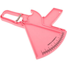Calibre de gordura corporal portátil para medição precisa de gordura Material plástico leve e design autônomo